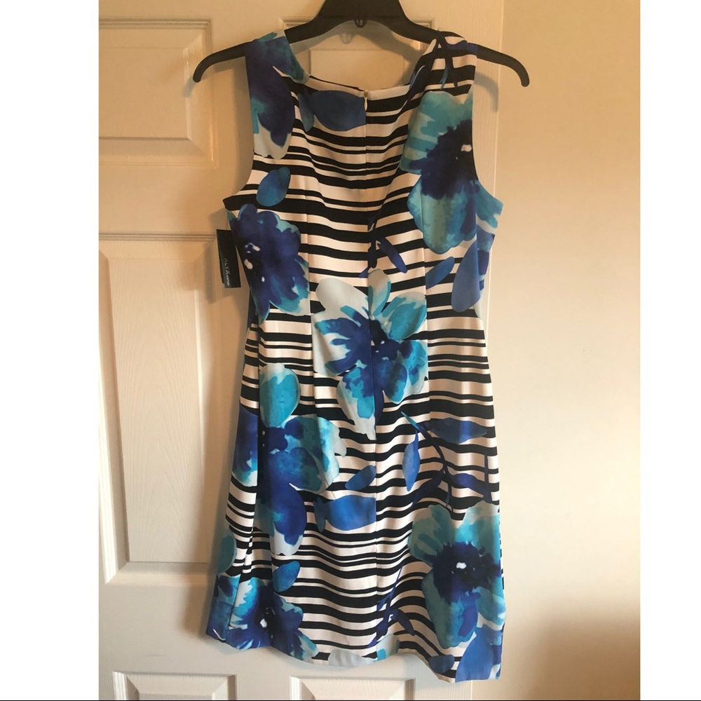 🌟ALYX Sleeveless Blue Floral Dress👗 - Picture 2 of 3